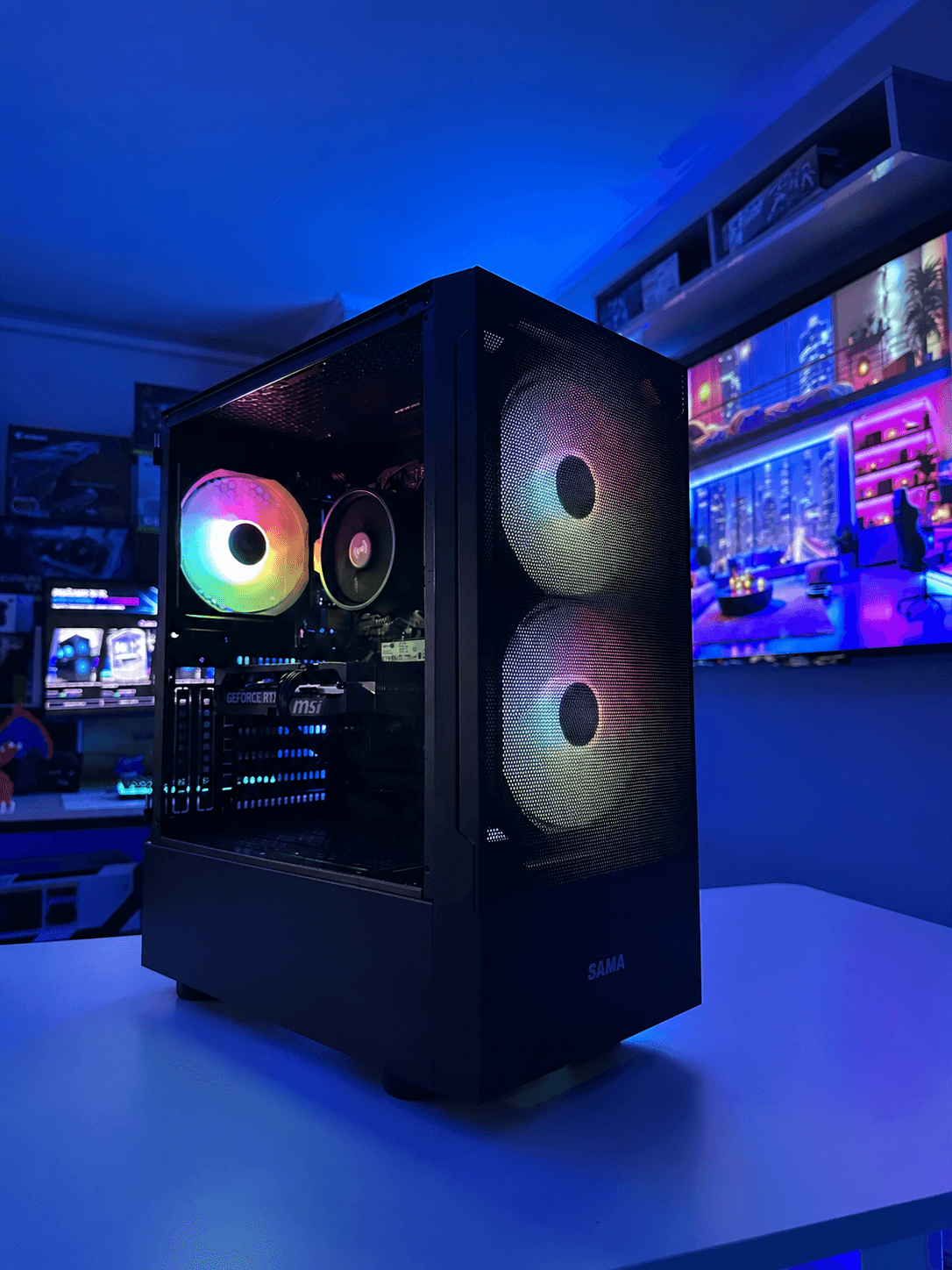 Gaming setup
