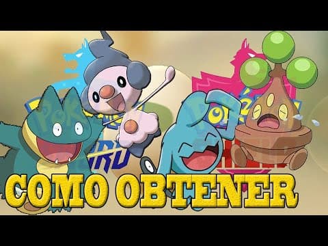 Como obtener wynaut,  mime jr,  y munchlax en pokemon sword